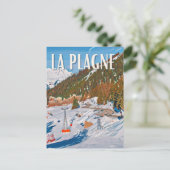 La Plagne Station de ski  ポストカード (スタンド正面)