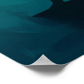 LA PLONGEUSE D'AZUR (The Azure Diver) -オリジナルA ポスター (角)