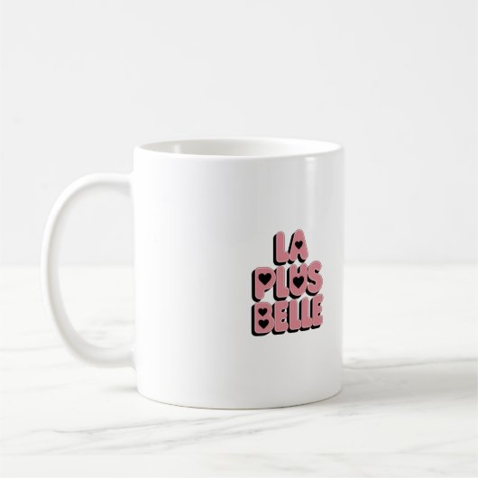 la plus belle tasse コーヒーマグカップ (左)
