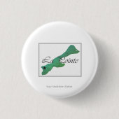 La Pointe Small Button Pin 缶バッジ (正面)