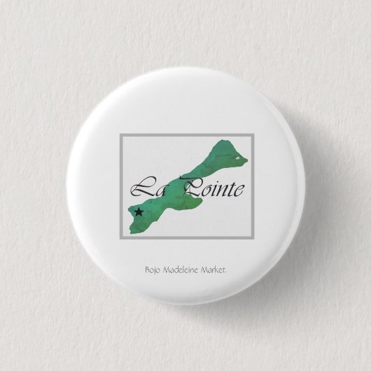 La Pointe Small Button Pin 缶バッジ (正面)