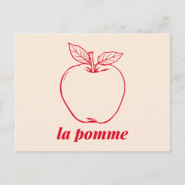 la pomme シーズンポストカード