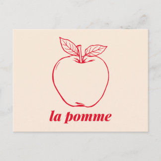 la pomme シーズンポストカード