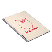 la pomme ノートブック (右側)