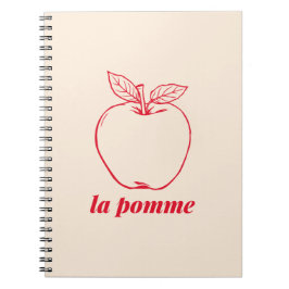 la pomme ノートブック