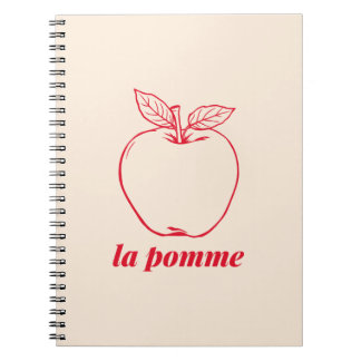 la pomme ノートブック
