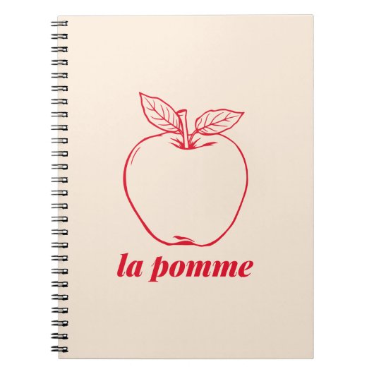 la pomme ノートブック (正面)