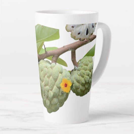 La pomme-cannelle カフェラテマグ (右アングル)