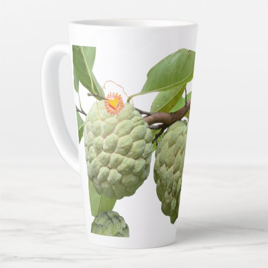 La pomme-cannelle カフェラテマグ (左アングル)