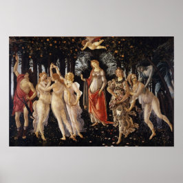 La Primavera by Botticelli – ポスター