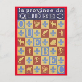 La province de Québec ポストカード