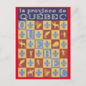 La province de Québec ポストカード (正面)