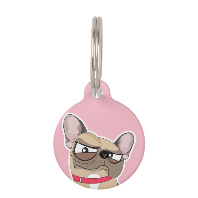 LA RAGEUSE ペット　ネームタグ (正面)