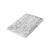 「la Recherche du Temps Perdu'の最後のページ バスマット (アングル)