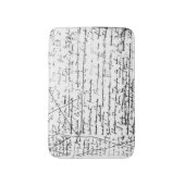 「la Recherche du Temps Perdu'の最後のページ バスマット (正面縦)