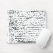 「la Recherche du Temps Perdu'の最後のページ マウスパッド (マウス)