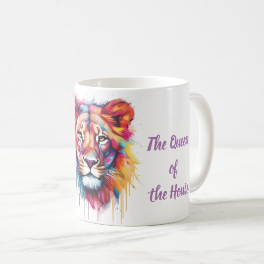 La reina de la casa コーヒーマグカップ (正面右)