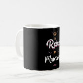 La reine des mamans コーヒーマグカップ (正面左)