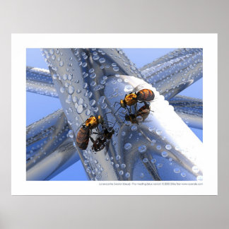 La rencontre – 会議（青いバージョン） ポスター