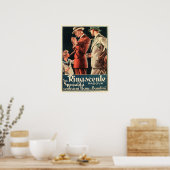 LA RINASCENTEデパートMens Kids Clothings ポスター (キッチン)