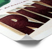 LA RINASCENTE広告アールデコヴィンテージイタリア ポスター (角)