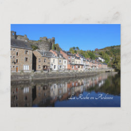 La Roche en Ardenne View，ベルギー ポストカード