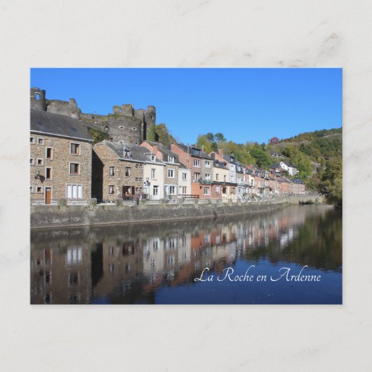 La Roche en Ardenne View，ベルギー ポストカード (正面)