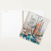 La Rochelle (1911)絵を描s by Paul Signac