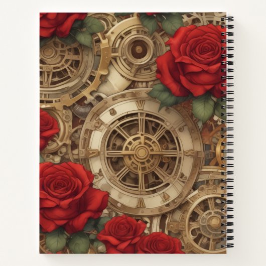 La Rosa Mecánica ノートブック (裏面)