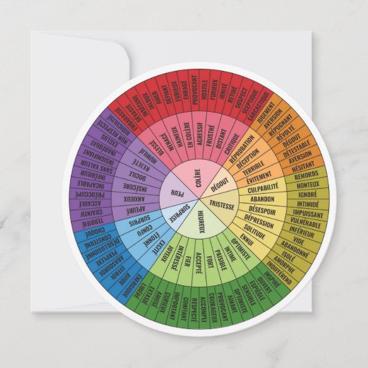 La roue des émotions (français) シーズンカード (正面)