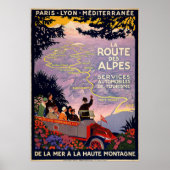 La route des Alpes ポスター (正面)