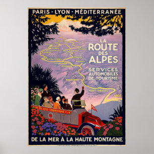 La route des Alpes ポスター