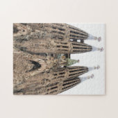 La Sagrada Familia -バルセロナ、スペインのパズル ジグソーパズル (横)