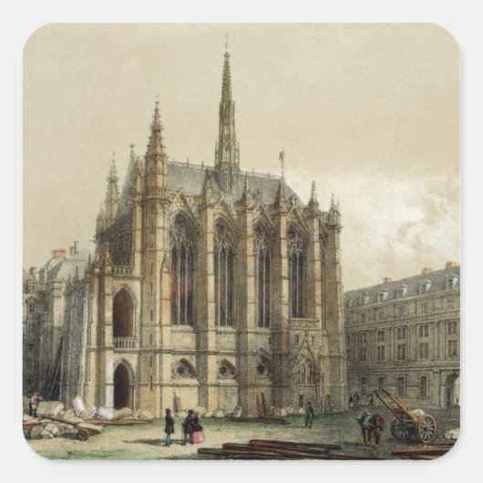 La Sainte Chapelle、パリ スクエアシール (正面)