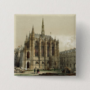 La Sainte Chapelle、パリ 缶バッジ