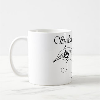 La salsa est ma therapie コーヒーマグカップ