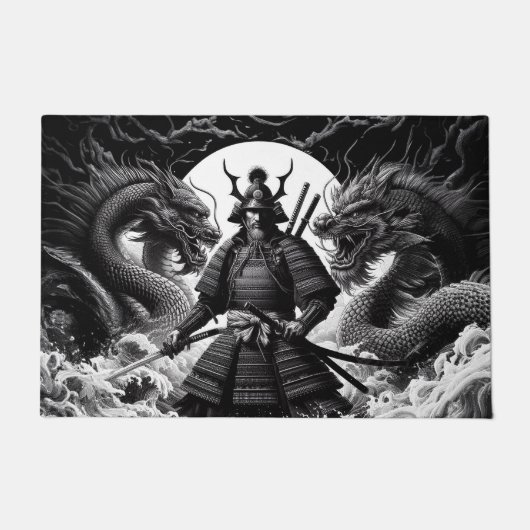 La samouraï et les dragons ドアマット (正面)