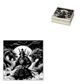 La samouraï et les dragons ラバースタンプ (押印)