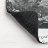 La Sangueseとして知られている急流の眺め マウスパッド (コーナー)