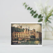 La Saône - Lyon ポストカード (スタンド正面)