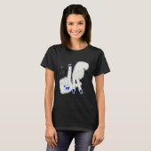 LA, Sarape, Los Angeles, LA Sarape East LA Basebal Tシャツ (正面フル)