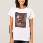 La Scapigliata - da Vinci - c1508 Tシャツ (正面)