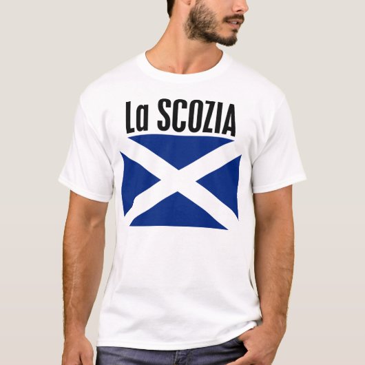 La Scozia (スコットランド) Tシャツ (正面)
