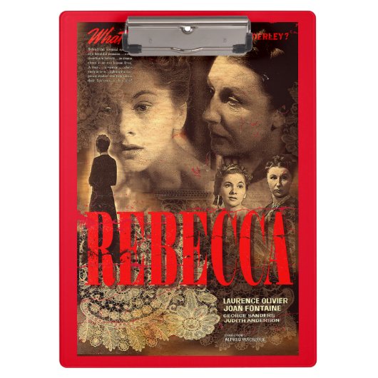 La Señora Danvers le da la bienvenida クリップボード (正面)