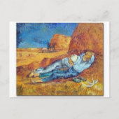 La Sieste de Vincent Van Gogh (Noon) ポストカード (正面)