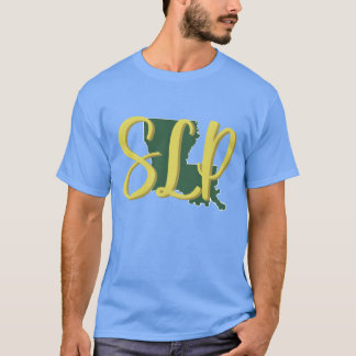 La SLP グリーンゴールド ジョーク Tシャツ