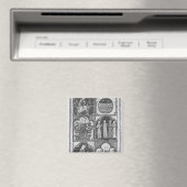 La Somme le Roi', by Lambert le Petit, 1311 マグネット (インサイチュ (食洗機))