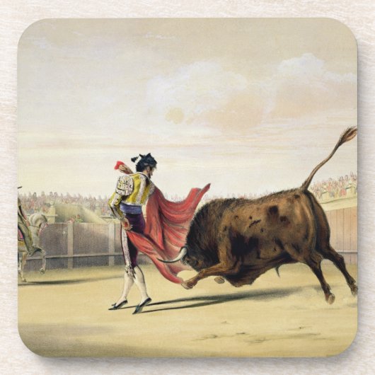La Suerte de la Capa 1865年(色のlitho) コースター (正面)