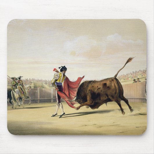 La Suerte de la Capa 1865年(色のlitho) マウスパッド (正面)