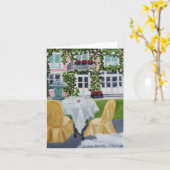 La Table des Marechaux:Fontainebleau,フランス カード (黄色い花)